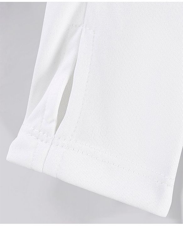 Pine Active Skin Friendly & Breathable Full Sleeves Sportswear T-Shirt - White