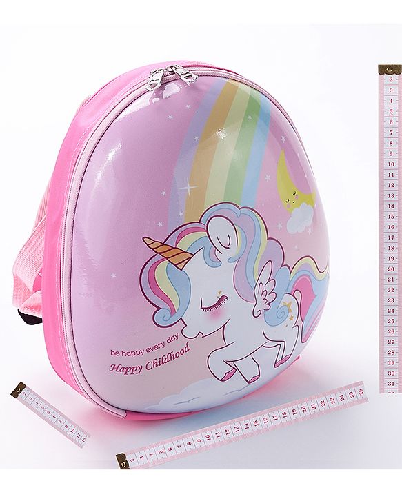Babyhug Unicorn Fashion Backpack - Pink