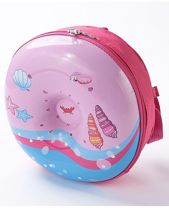 Babyhug Sea Shells Fashion Bagpack - Pink