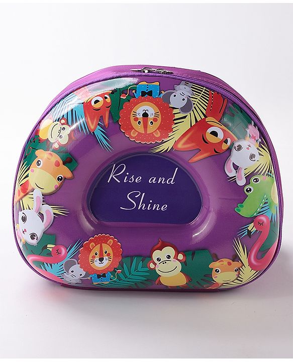 Babyhug Rise & Shine Fashion Backpacks - Purple