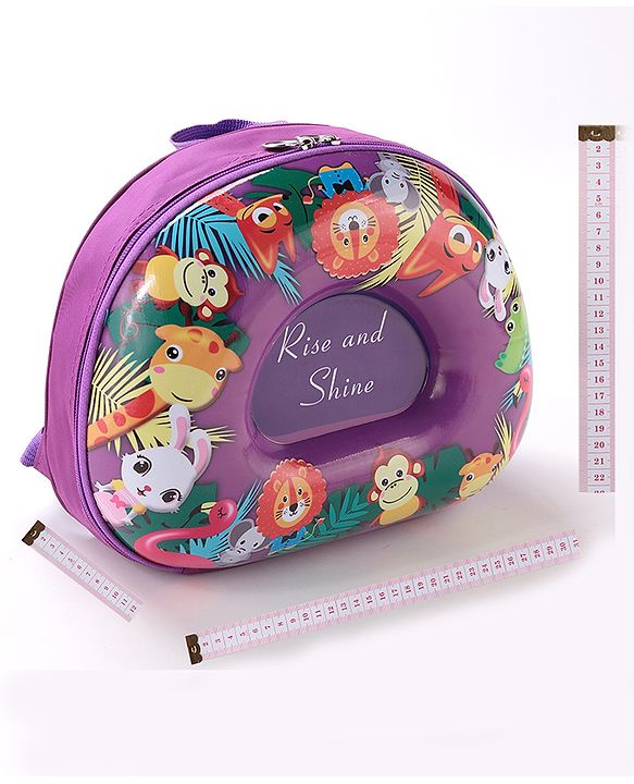 Babyhug Rise & Shine Fashion Backpacks - Purple