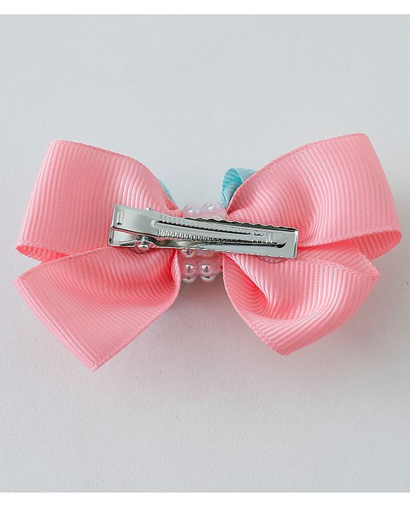 Babyhug Free Size Bow & Butterfly Clips Set of 5 - Multicolor