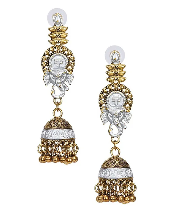 Gold Big Jhumki 22 Karat – aabhushan Jewelers