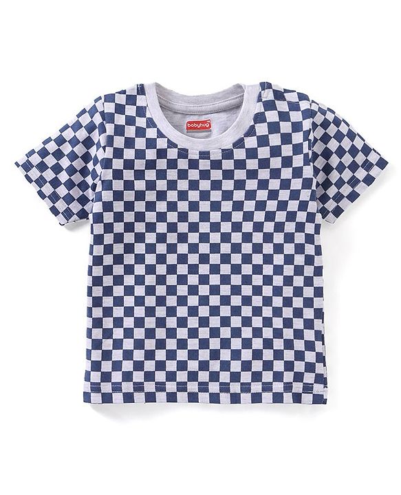 Babyhug Cotton Half Sleeves T-Shirt Car Print Pack of 3 - Yellow Blue