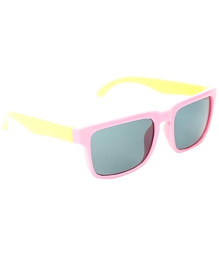 Babyhug UV 400 Kids Sunglasses - Pink and Yellow
