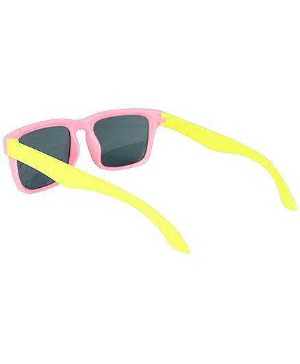 Babyhug UV 400 Kids Sunglasses - Pink and Yellow