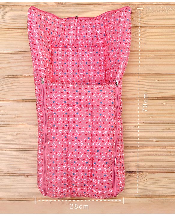 Babyhug Sleeping Bag Tiny Dots - Pink