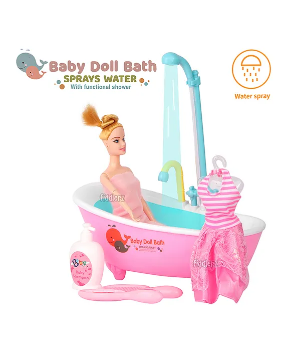 Baby doll for the 2024 bath