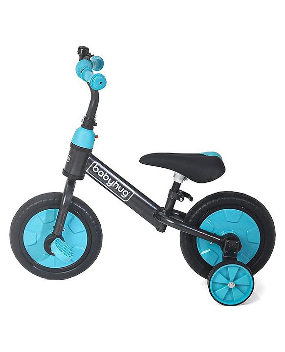 Babyhug Rover 4 in 1 Plug & Play Balance Bike - Blue