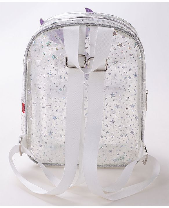 Babyhug Free Size Fashion Backpacks- Silver