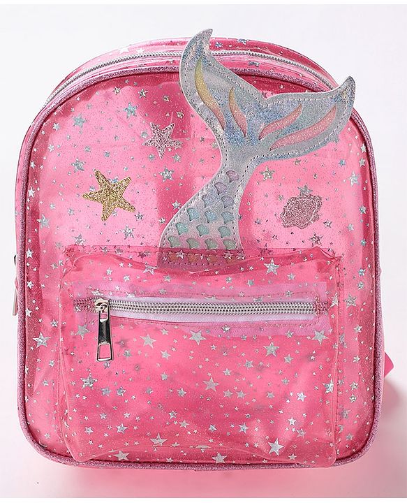 Babyhug Free Size Fashion Backpacks- Silver