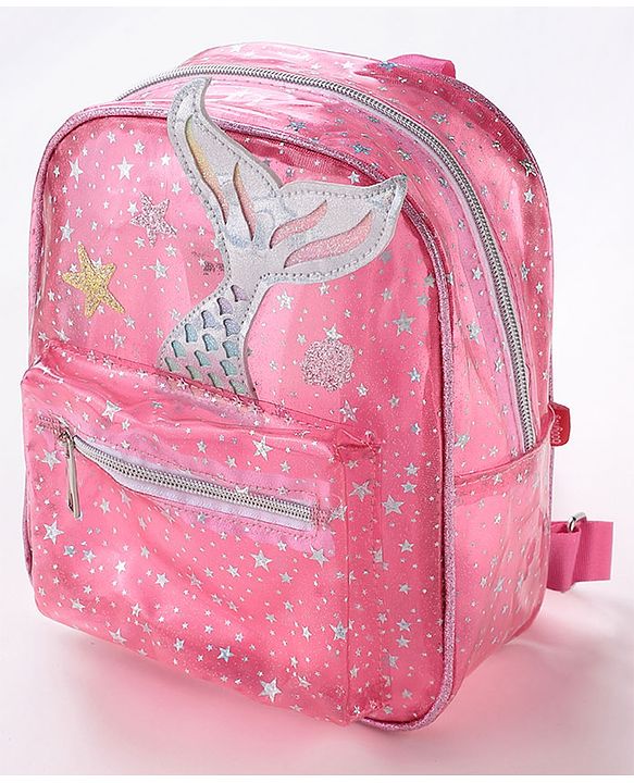 Babyhug Free Size Fashion Backpacks- Silver
