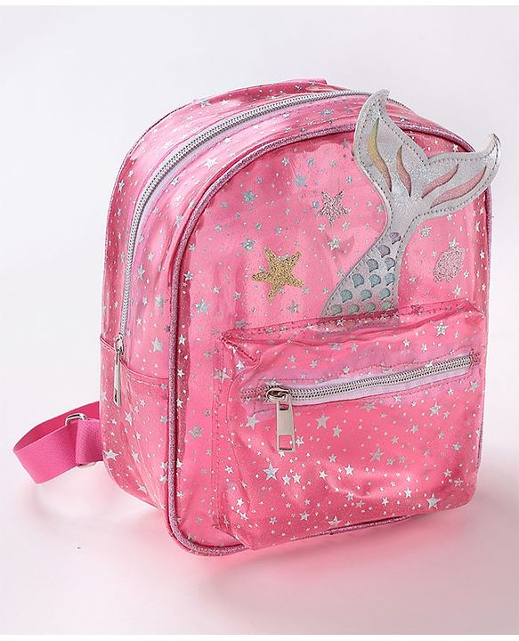 Babyhug Free Size Fashion Backpacks- Silver