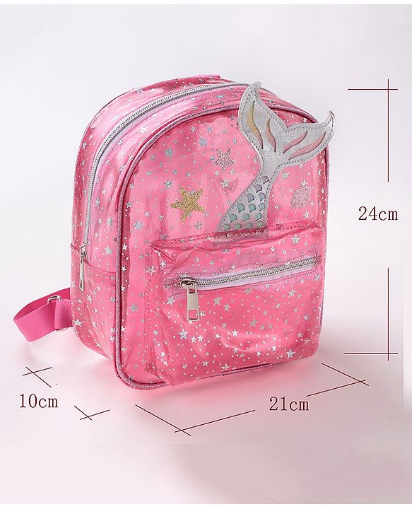 Babyhug Free Size Fashion Backpacks- Silver
