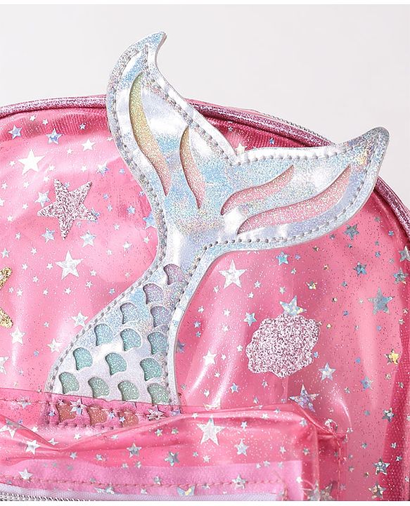 Babyhug Free Size Fashion Backpacks- Silver
