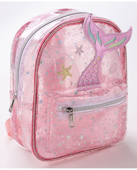 Babyhug Free Size Fashion Backpacks- Silver