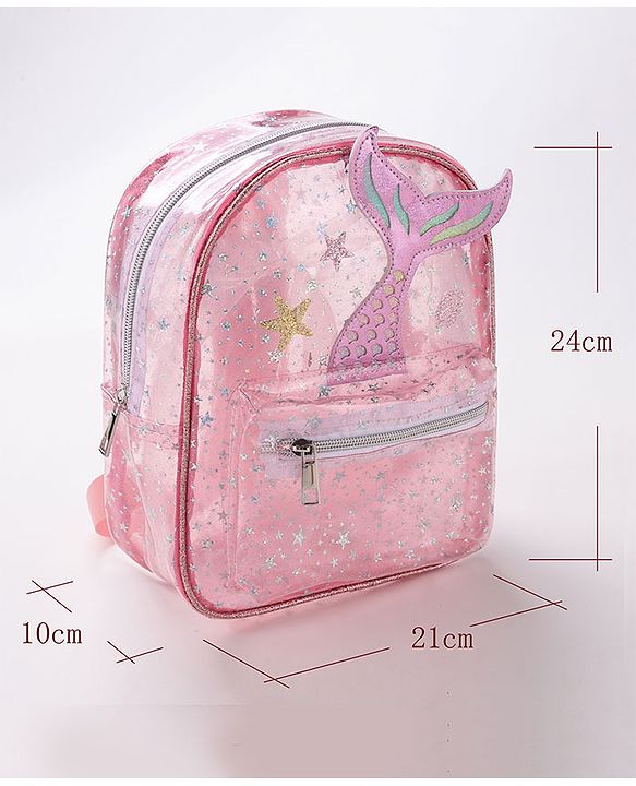 Babyhug Free Size Fashion Backpacks- Silver