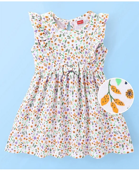 Buy Yellow Dresses & Frocks for Girls by BABYWISH Online | Ajio.com