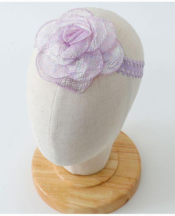 Babyhug Free Size Head Band with Floral Applique  Set of 3 - Multicolour