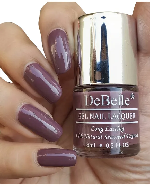 DeBelle Gel Nail Lacquer Magical Misha Dark Magenta Mauve Nail Polish 6 ml  Online in India, Buy at Best Price from Firstcry.com - 12696379
