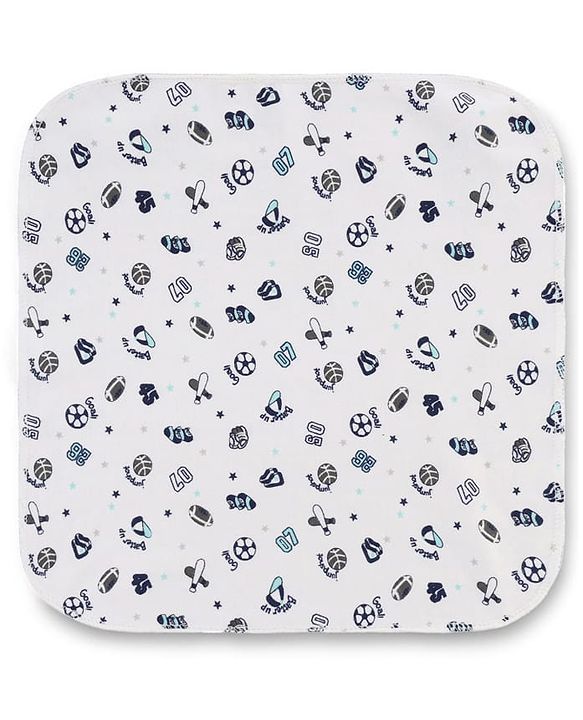 Babyhug 100% Cotton Premium Wash Cloth Pack of 8 - Multicolor