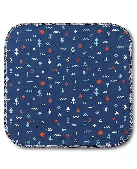 Babyhug 100% Cotton Premium Wash Cloth Pack of 8 - Multicolor
