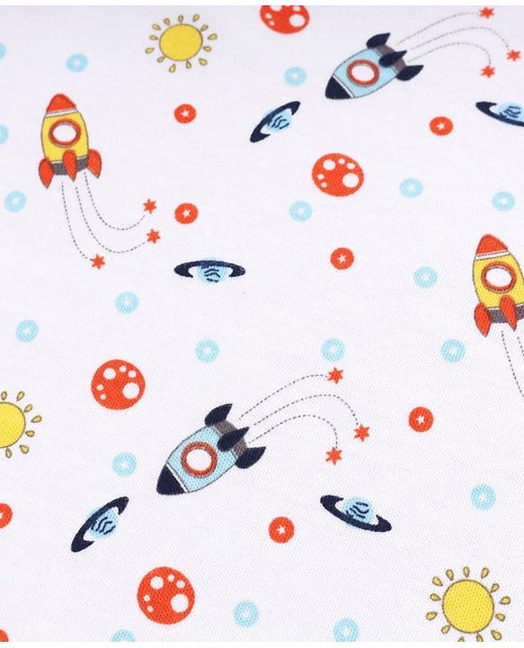 Babyhug 100% Cotton Premium Wash Cloth Pack of 8 - Multicolor