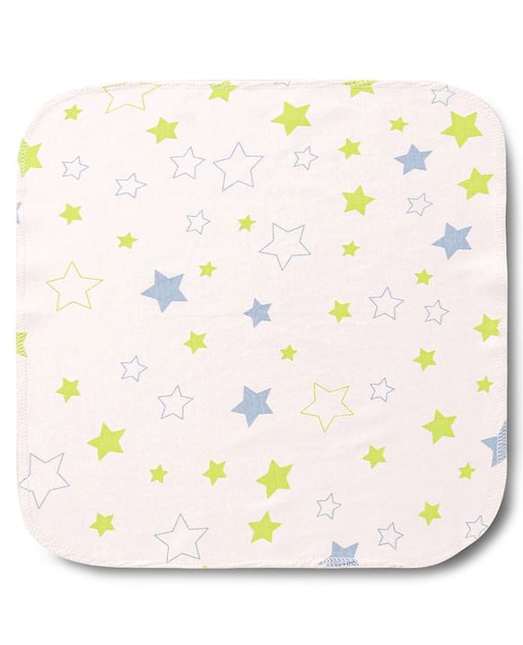 Babyhug 100% Cotton Premium Wash Cloth Pack of 8 - Multicolor