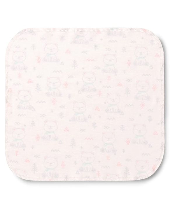 Babyhug 100% Cotton Premium Wash Cloth Pack of 8 - Multicolor