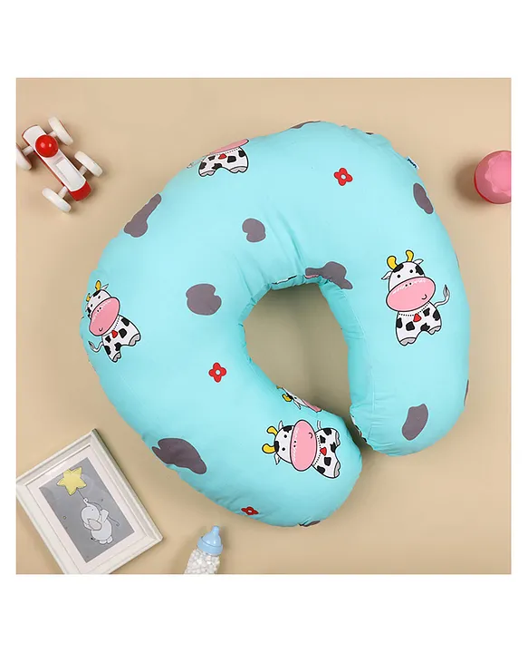 Kicks Crawl Baby Feeding Pillow Blue