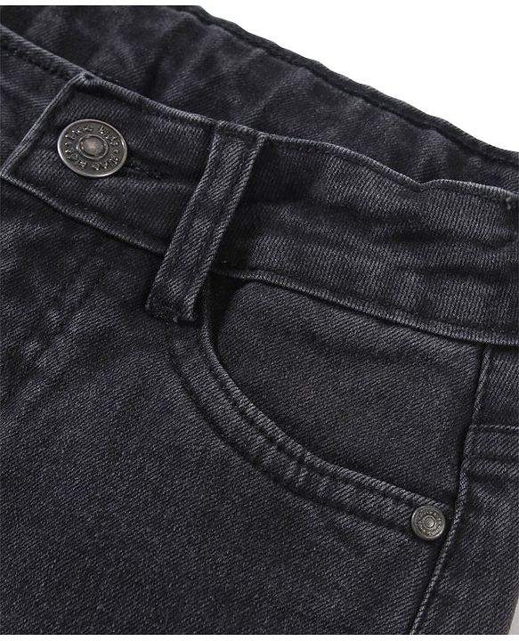 Pine Kids Full Length Basic Five Pocket Jeans - Grey