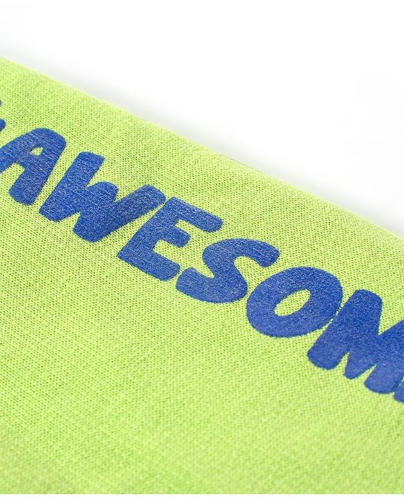 Babyhug Cotton Full Length Text Print Lounge Pants Pack of 2 - Blue & Lime