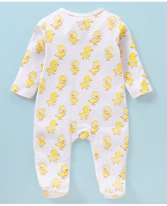 Babyhug  Preemie 100 % Cotton Baby Clothing Gift Sets Pack of 5 - White & Yellow
