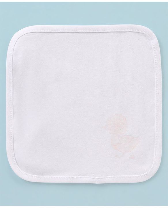 Babyhug 100 % Cotton Baby Clothing Gift Sets Pack of 5 - White & Yellow