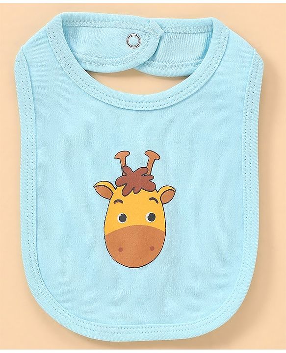 Babyhug 100 % Cotton Baby Clothing Gift Sets Pack of 7 - Blue