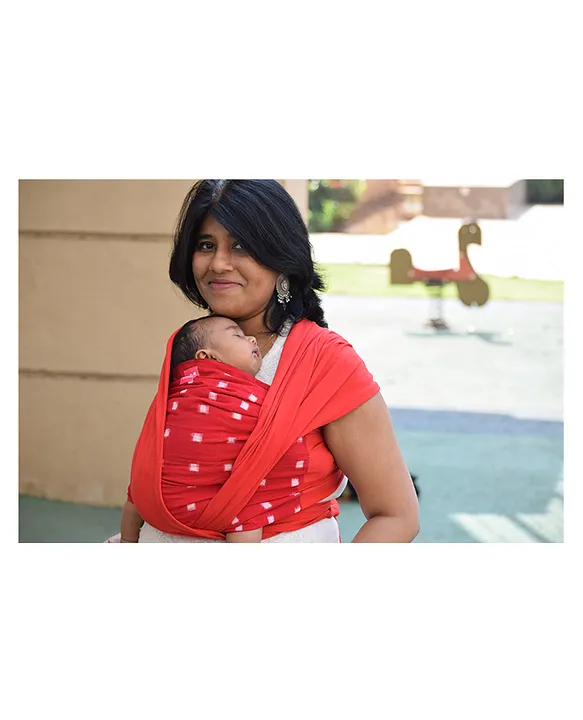 Anmol Baby Hands Free Carrier with Ergonomic M Position Red Online in India Buy at Best Price from Firstcry 12718570