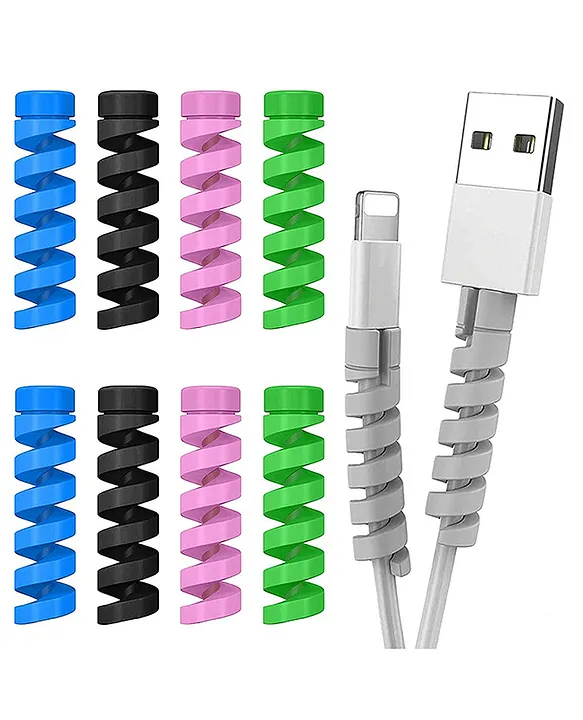 SKYCELL Spiral Charger Cable Protectors for Wires Protector Data