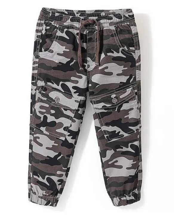 Camouflage Pants for Women Cross Elastic Waist Baggy Camo Print Trousers  Wide Leg Army Fatigue Cargo Pants Hip Top at Amazon Women's Clothing store