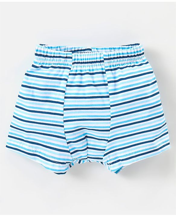 Babyhug 100% Cotton Briefs Striped Pack of 5 - Multicolor