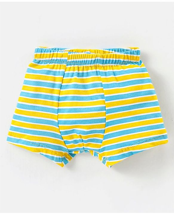 Babyhug 100% Cotton Briefs Striped Pack of 5 - Multicolor