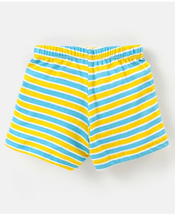 Babyhug 100% Cotton Briefs Striped Pack of 5 - Multicolor