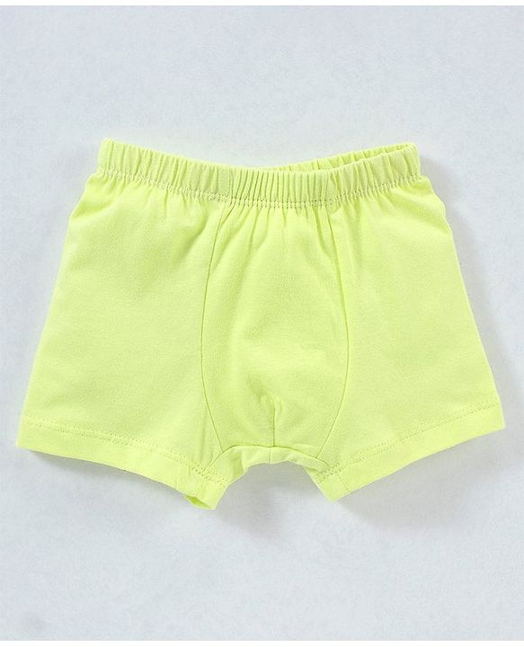 Babyhug 100% Cotton Briefs Striped Pack of 3 - Blue Orange & Green