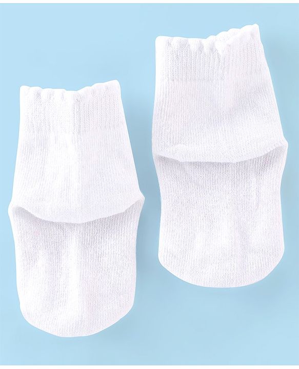 Cute Walk by Babyhug Anti Bacterial Ankle Length Strawberry Print Socks Pack of 3 - Pink White & Red