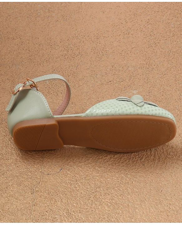 Cute Walk by Babyhug Bellies with Buckle Closure Floral Applique - Pink