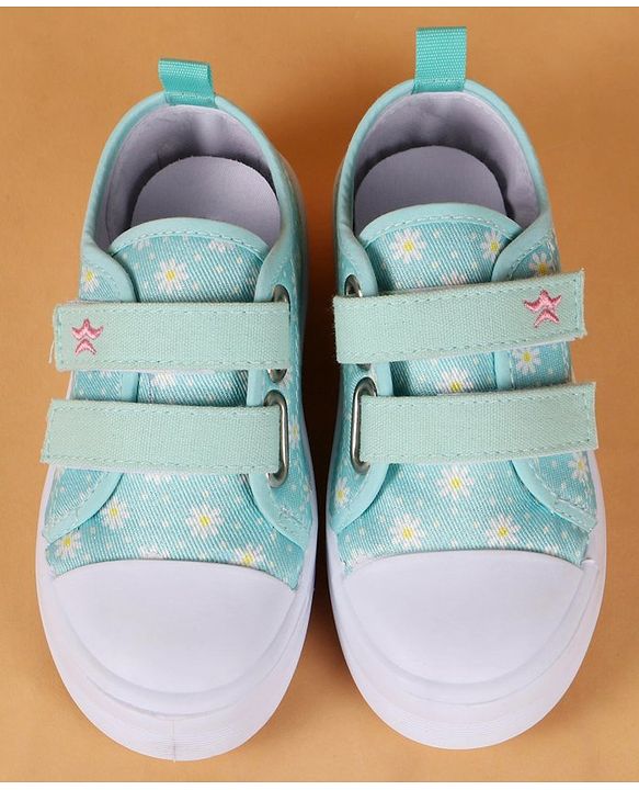 Cute Walk by Babyhug Velcro Closure Casual Shoes - Green