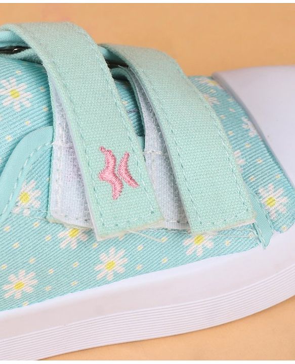 Cute Walk by Babyhug Velcro Closure Casual Shoes - Green