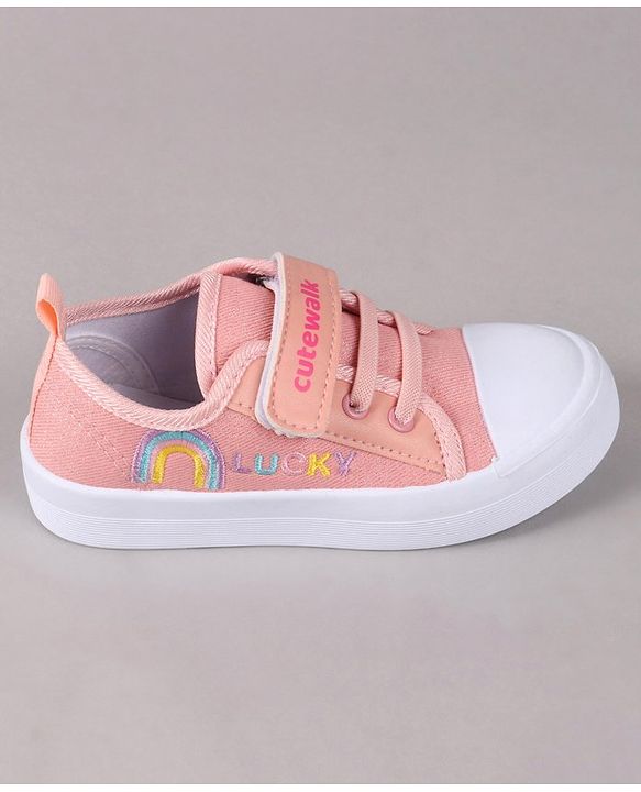 Cute Walk by Babyhug Velcro Closure Casual Shoes - Pink
