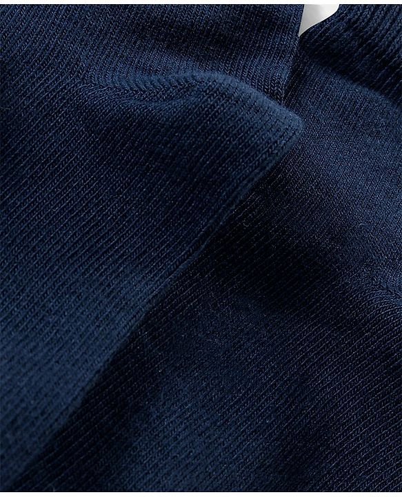 Pine Kids Anti Microbial Biowashed Regular Length Socks Pack Of 3 - Navy Peony