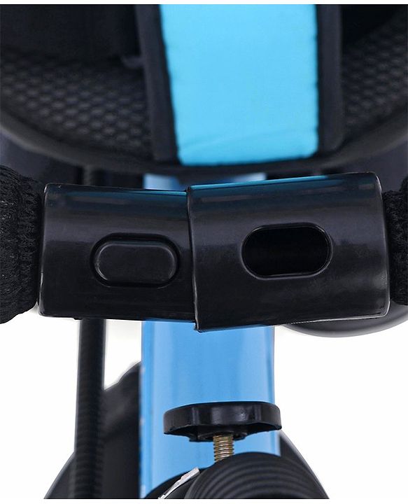 Babyhug Plug & Play Gladiator Tricycle With Parental Push Handle & Cushion Seat - Blue