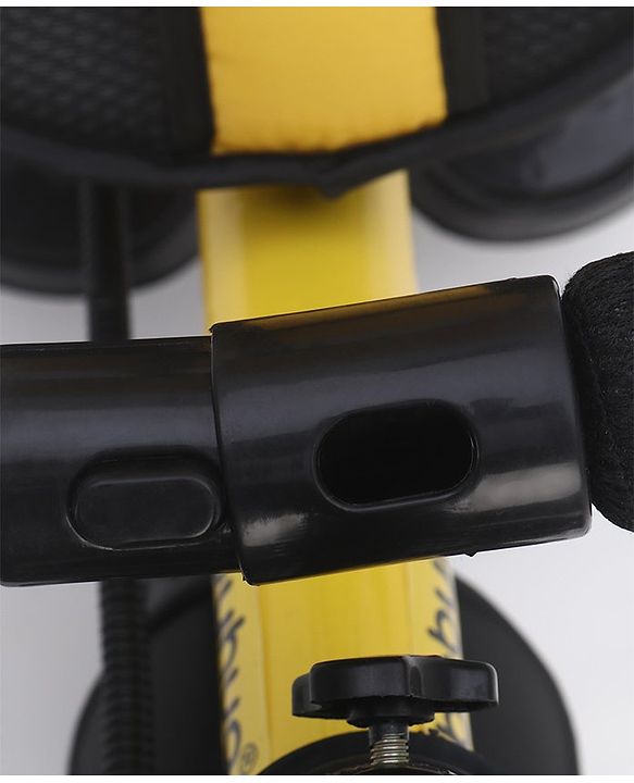Babyhug Plug & Play Gladiator Tricycle With Parental Push Handle & Cushion Seat - Yellow